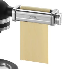 Pasta Attachment for KitchenAid Stand Mixer, Stainless Steel Pasta Sheet Roller Attachment