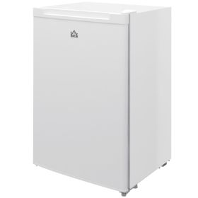Upright Freezer, 3 Cu Ft Small Freezer with Reversible Single Door, Adjustable Thermostat for Home, Apartment, White (Option: White-580x590x910 mm)
